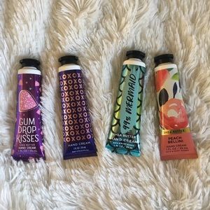 Bath and Body Works Hand Creams